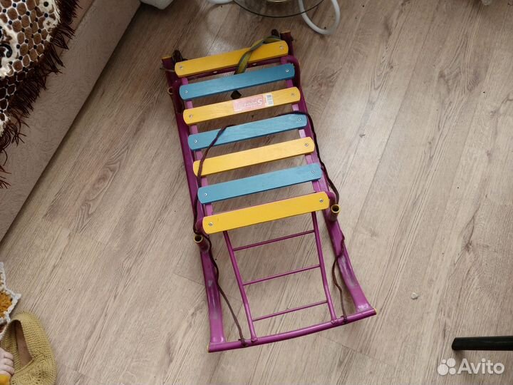 Детские санки с колесами