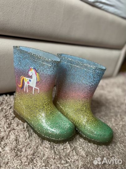 Резиновые сапожки размер 28