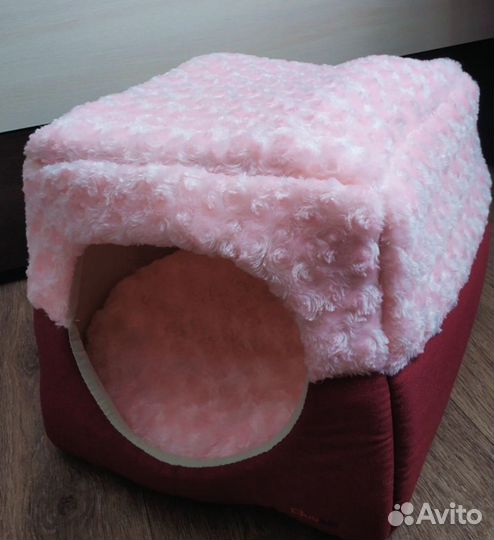 Лежанка домик для собаки или кошки