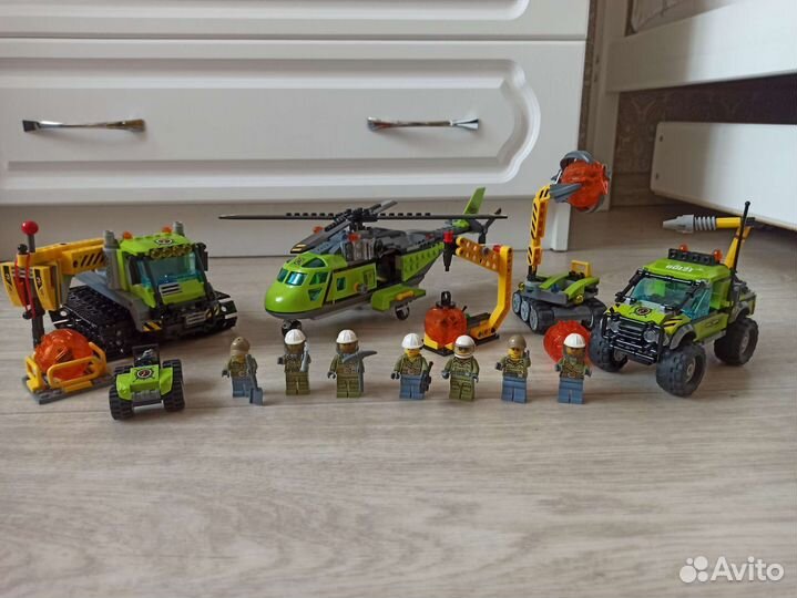 Lego City Набор Исследователей вулканов 60121-123