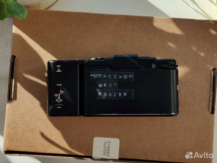 Olympus xa2 + вспышка