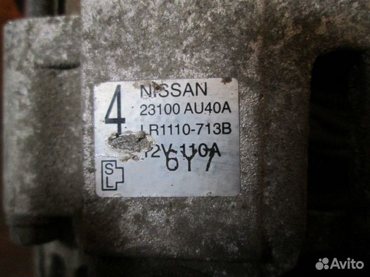 Nissan Teana генератор