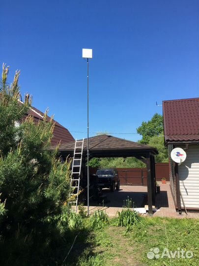 4G интернет, спутниковое тв и видеонаблюдение