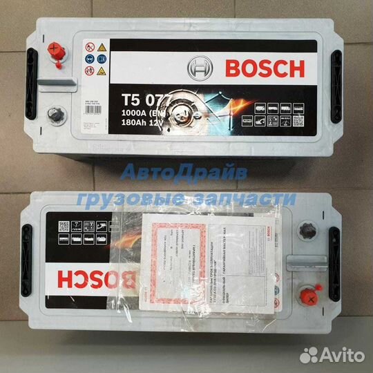 Аккумулятор 12 вольт 180 а-ч 1000 А для грузовиков