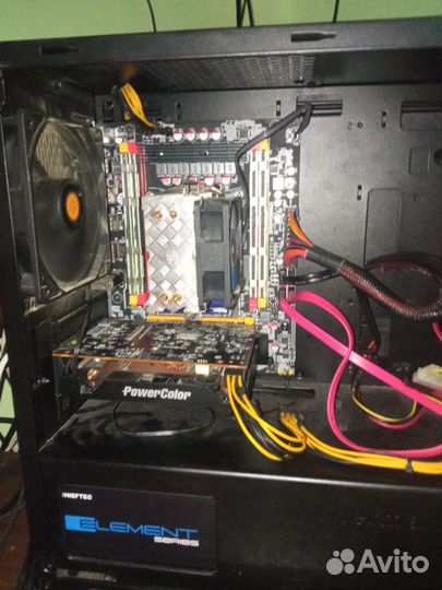 Материнская плата LGA 2011 x79 +xeon 2630v2 + 16GB