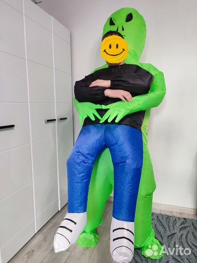Надувной костюм Инопланетянин