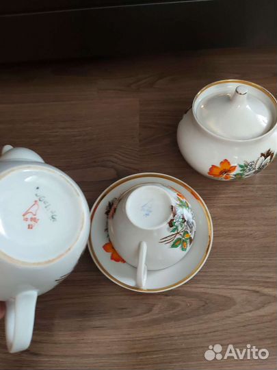 Чайный сервиз СССР дулево