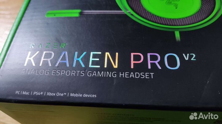 Игровые наушники razer PRO V2