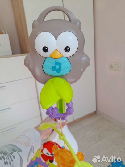 Мобиль 3 в 1 Fisher Price на кроватку