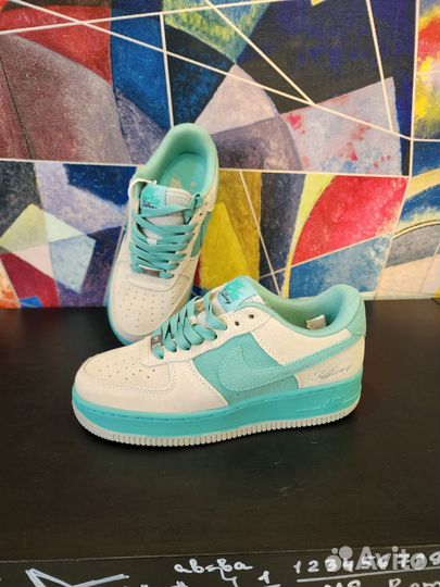 Кроссовки Nike Air Force 1 Tiffany