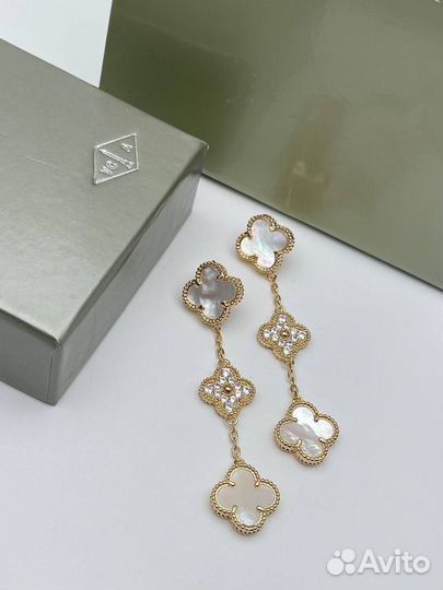 Van cleef arpels серьги
