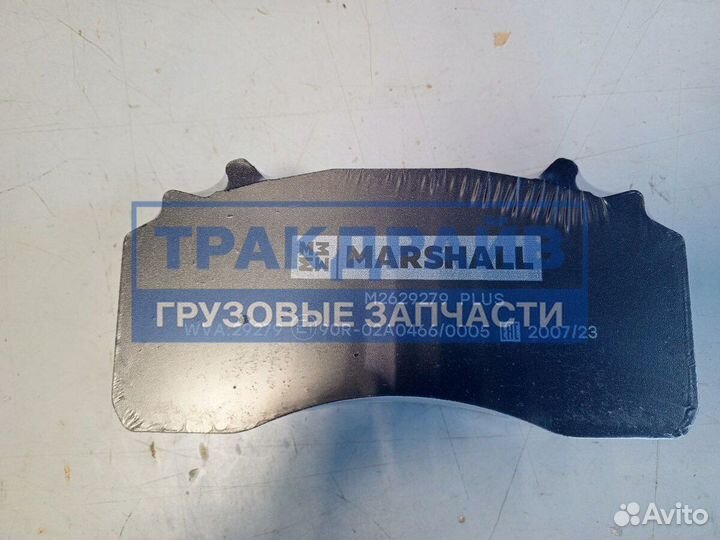 Накладки тормозные дисковые Wabco Maxx 22 WVA 2927