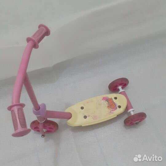 Самокат детский трехколесный бу