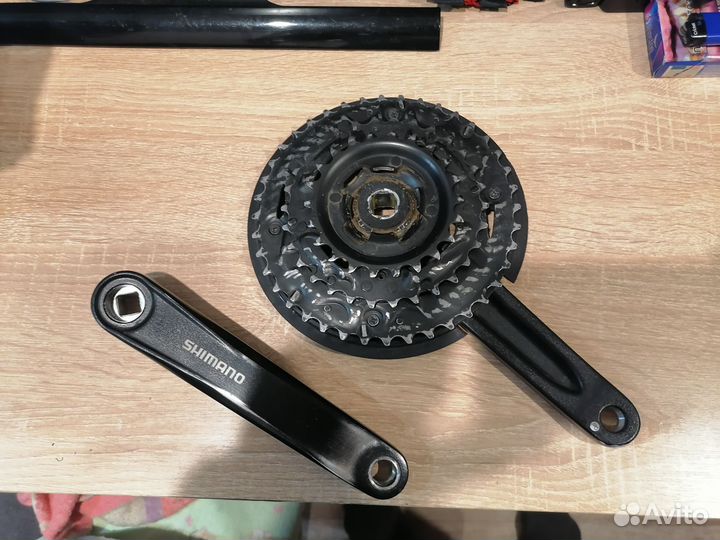 Шатуны shimano 175мм