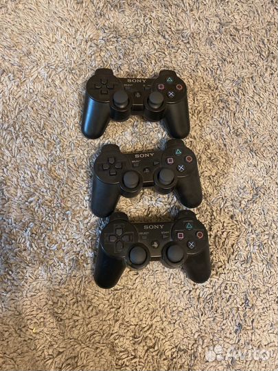 Sony PS3+3 джойстика