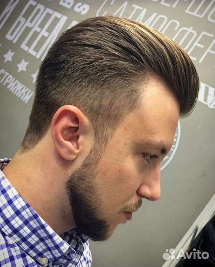 Барбер (мужские стрижки, правка неудачных стрижек)