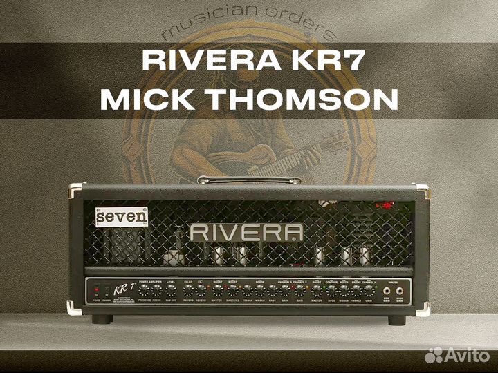 Rivera KR7 Mick Thomson Sign. Head