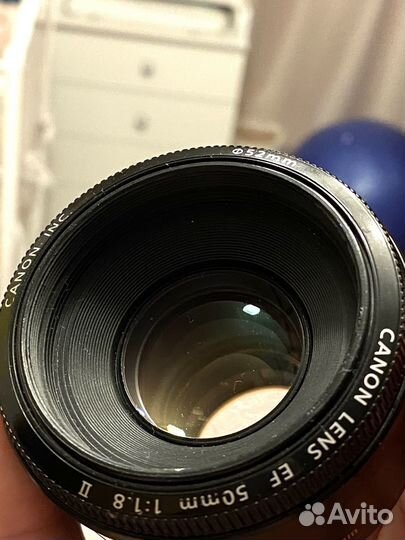 Объектив canon ef 50 mm 1.8