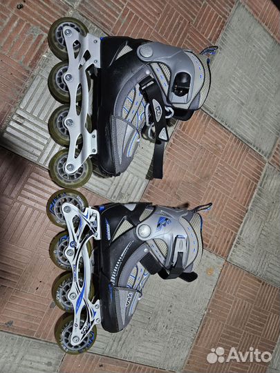 Роликовые коньки fila раздвижные 35-38