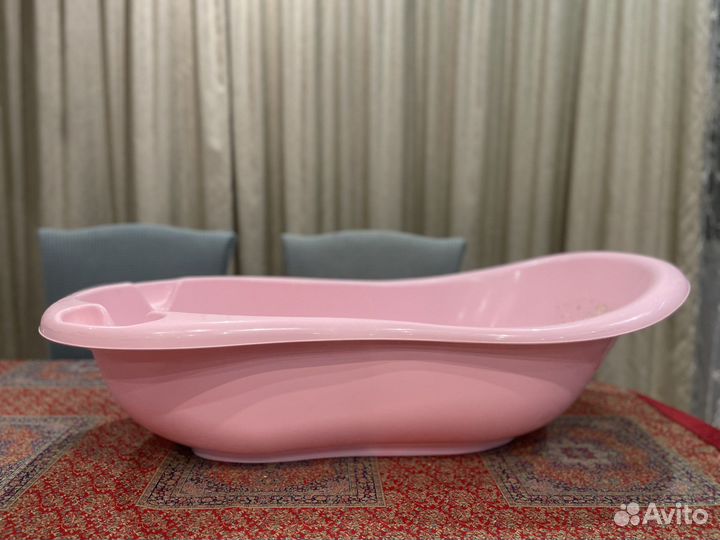 Ванна детская для купания с клапаном для слива