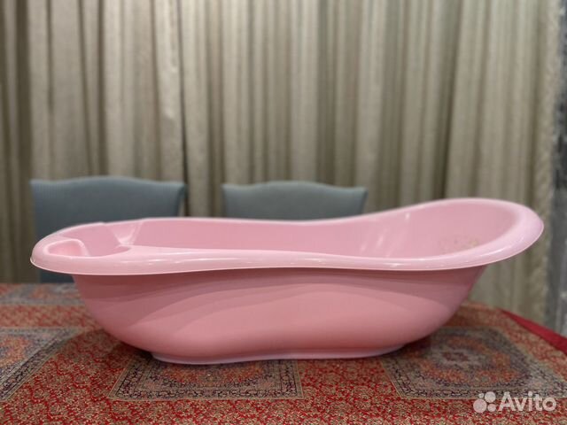 Ванна детская для купания с клапаном для слива