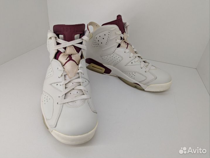 Кроссовки Jordan 6 Retro Maroon(2015) 11us/45