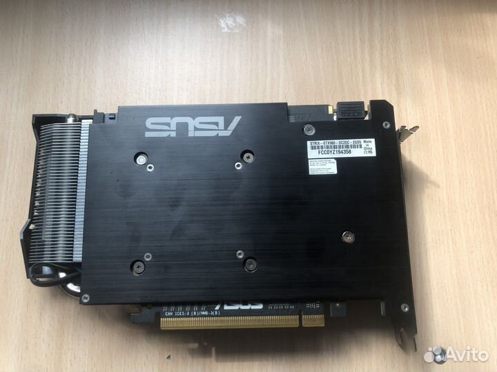 Видеокарта Asus strix gtx 960 2gb