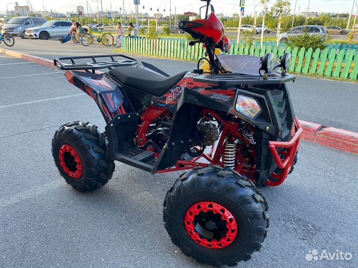 Квадроцикл GBM sharp 190 красно-черный