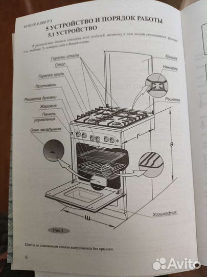Газовая плита бу