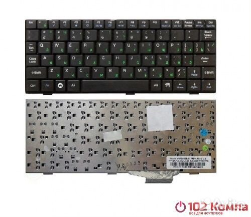 Клавиатура для нетбука Asus Eee PC 700, 900, 4G че