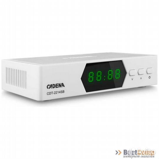 Приемник цифровой эфирный DVB-T2 Cadena CDT-2214SB