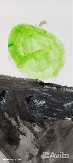 Натюрморт яблока