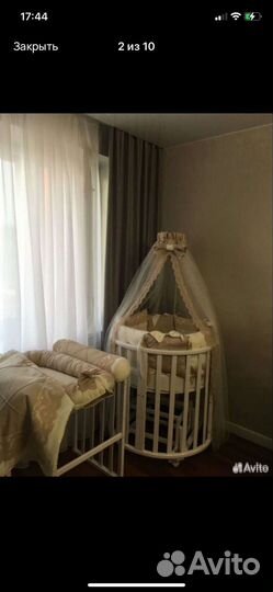 Бортики с балдахтном