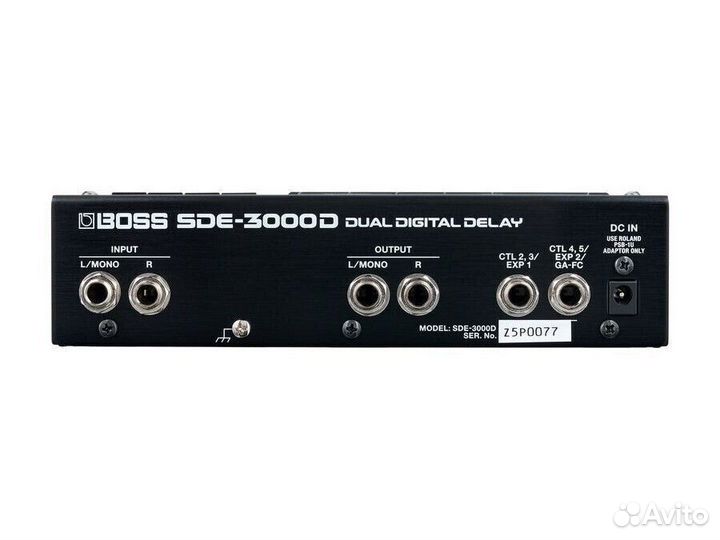 Boss SDE-3000D Dual Delay педаль