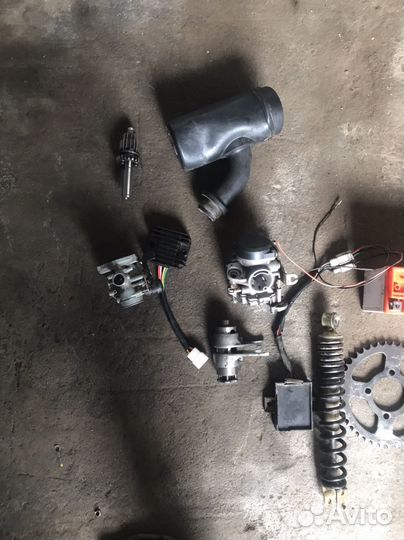 Запчасти для альфы и скутера