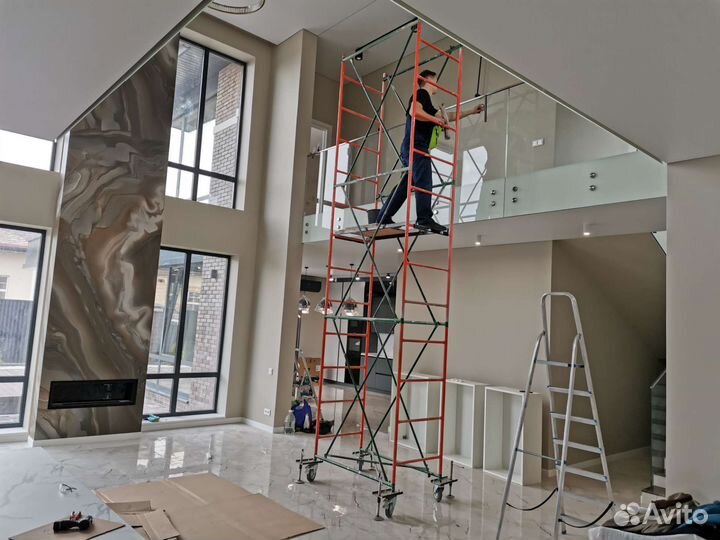 Мытье окон, витрин, фасадов, клининг