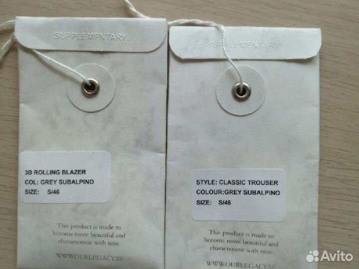 Our legacy костюм. Хлопок лён