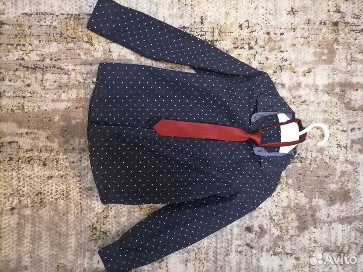 Рубашка с галстуком на мальчика