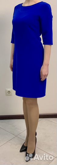 Платье женское синее 44 размер