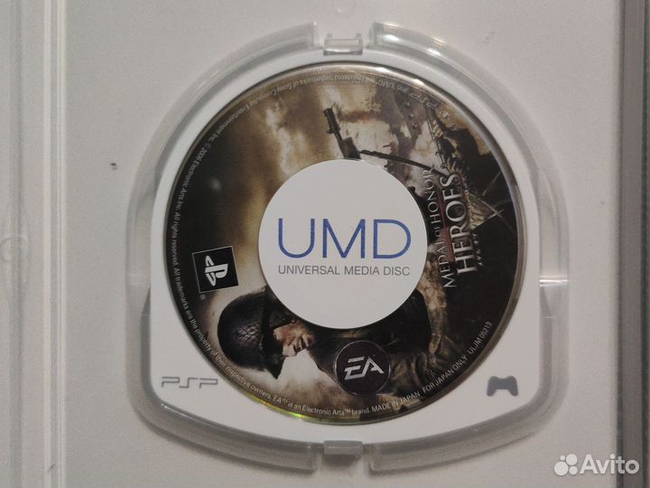 Диск PSP Medal of Honor Heroes