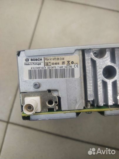 Магнитола Ситроен С4