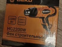 Новый фен Deko HG2200W