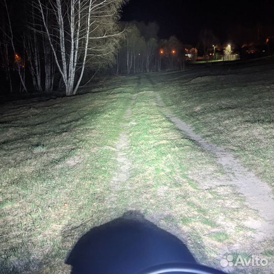 LED фара для эндуро мотоцикла (дизайн Husqvarna)