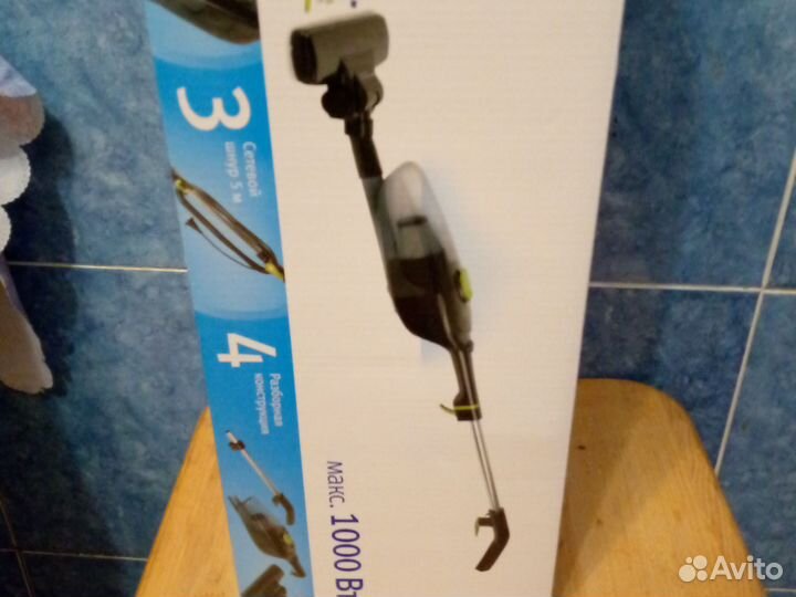 Пылесос новый проводной, vitek 1800вт, 1000вт