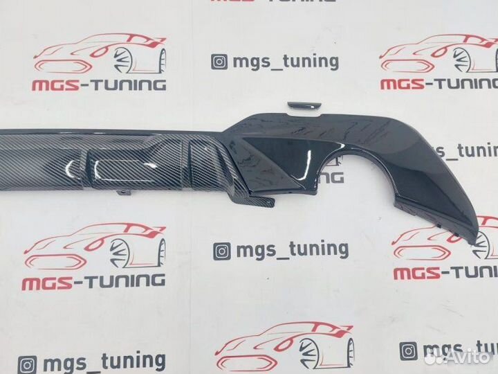 Диффузор BMW 3 Series G20 Competition Под карбон