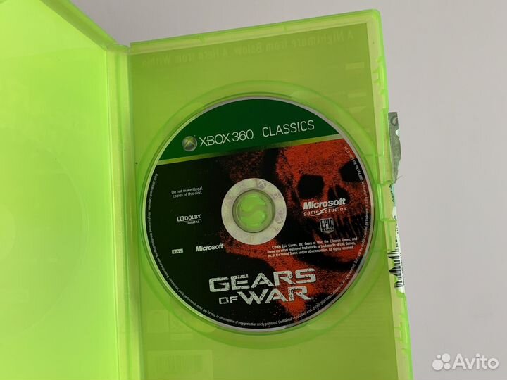 Gears of war xbox 360 лицензия/ первая