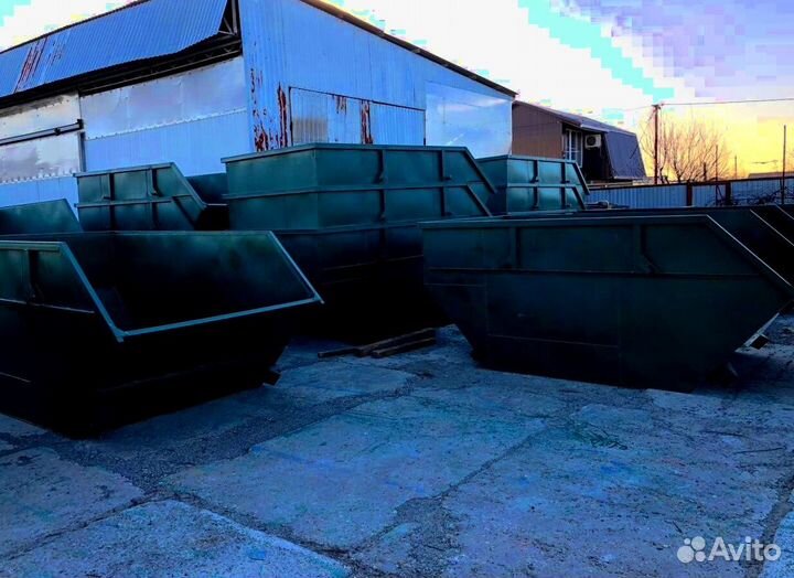 Бункер для мусора, контейнер 8 м3