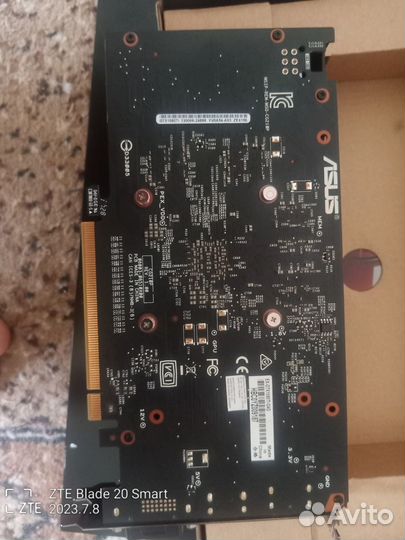 Видеокарта asus geforce gtx 1050 ti 4GB