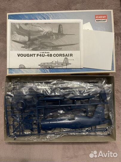 Сборная модель 1/48 F4U-4B corsair Academy
