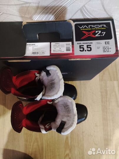 Хоккейные коньки bauer vapor Х2.7